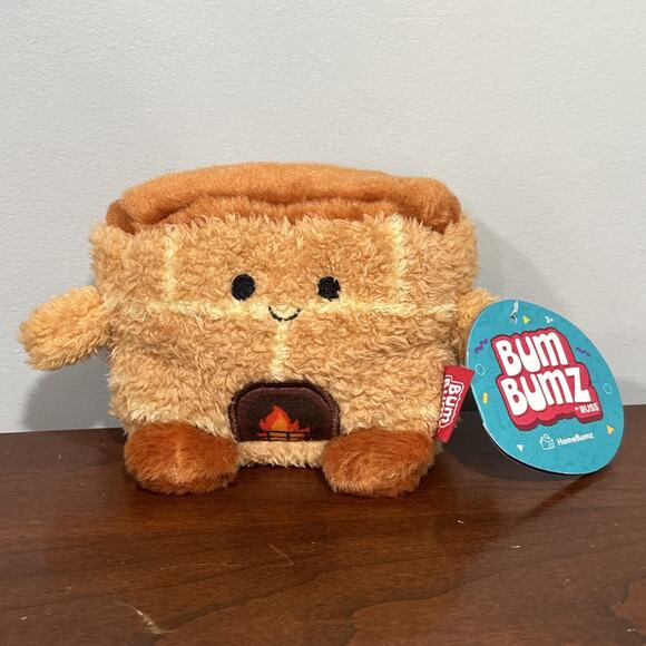 New! 4.5" FRANCIS Fireplace HomeBumz Bum Bumz by Russ Plush Toy 2023 - Picture 1 of 7